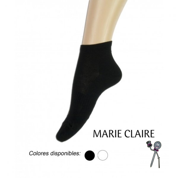 Calcetín algodón tobillero Marie Claire