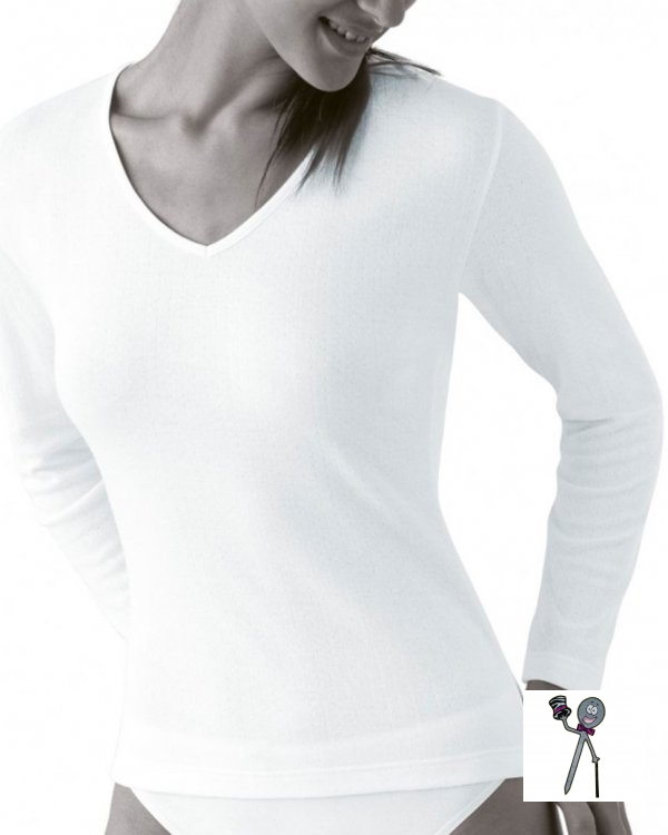 Camiseta manga larga thermal Playtex-Princesa