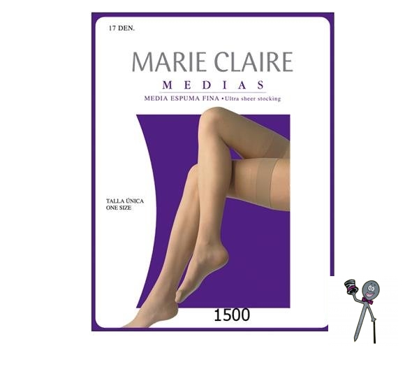 Media espuma fina sin liga Marie Claire