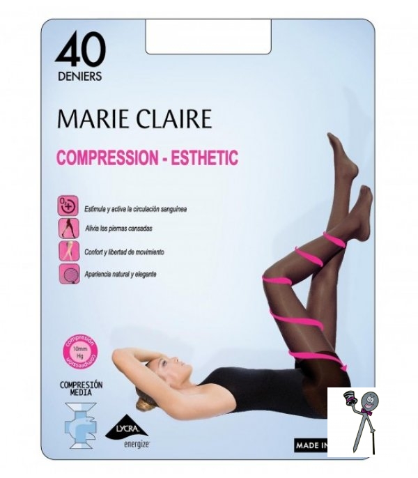 Panty compresión 40 den. Marie Claire