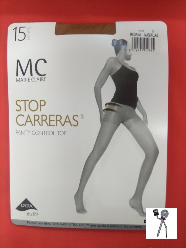 Panty control 15 den. Stop carreras Marie Claire