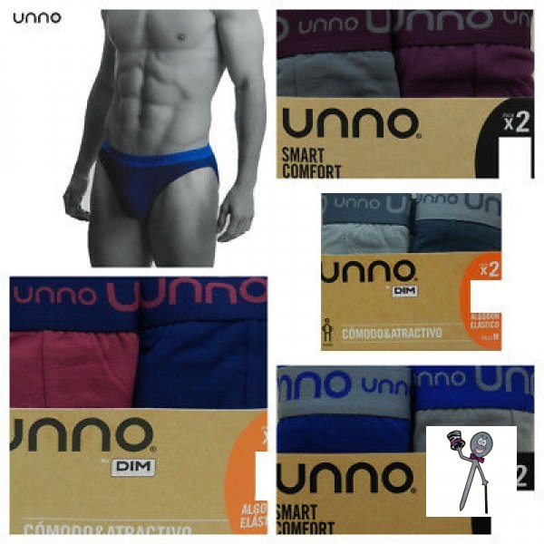Slip sin costuras pack 2 Unno