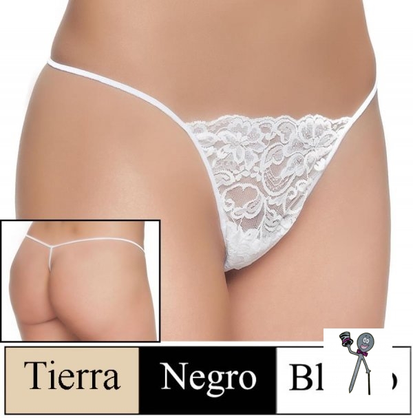 Tanga cordón encaje Naiara