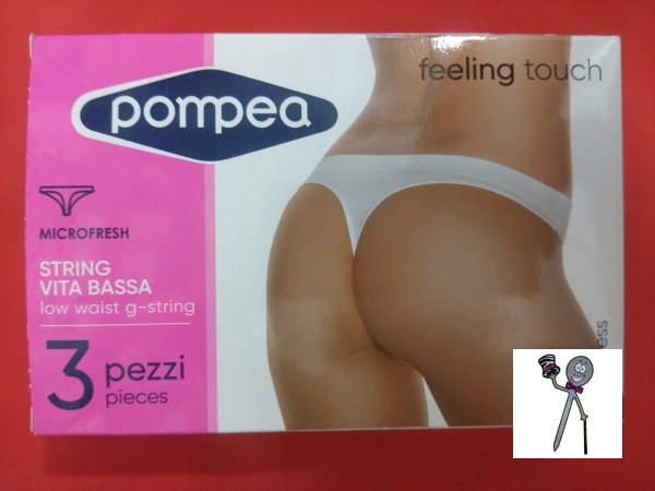 Tanga microfibra Pompea